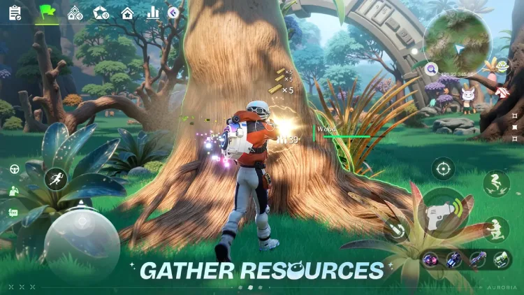 بازی بقا Auroria