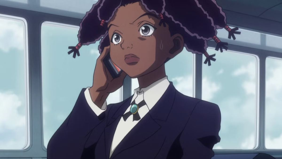 نبرد کاناری با شکارچیان دیگر در انیمه Hunter x Hunter