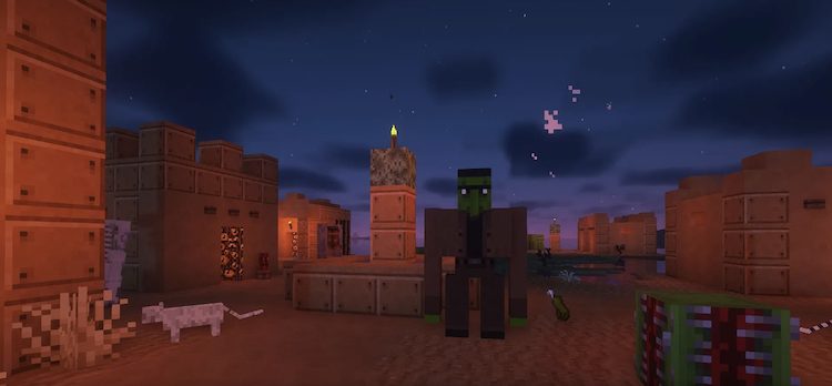 این مورد یکی از بهترین تکسچر پک‌های ماینکرفت با تم هالووین برای امتحان کردن در این فصل ترسناک است.