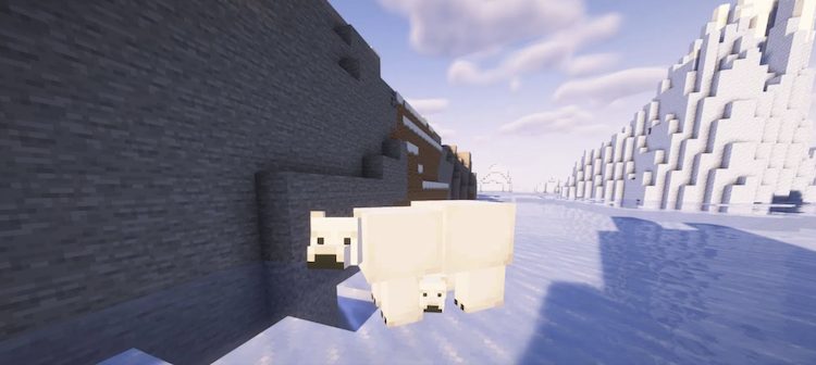 خرسهای قطبی همچنین باید گونههای جدیدی از مابها را در بازی ماینکرفت دریافت کنند.