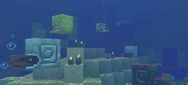 انواع زره‌های ناتیلوس را می‌توان در لوت چست‌های ماینکرفت پیدا کرد.