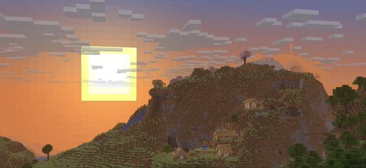 ویژگیهای جدید محیط به بازیکنان ماینکرفت اجازه میدهد تا نورپردازی بازی و مسیر و فاز خورشید و ماه را تغییر دهند.