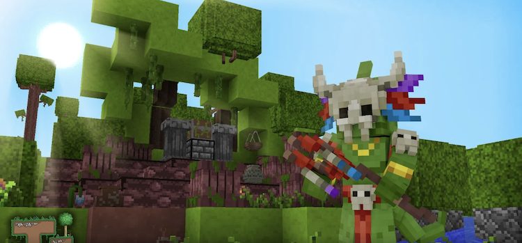 TerrariaCraft یک ماد عالی است که کلی ویژگی‌های تراریا را به بازی ماینکرفت اضافه می‌کند.