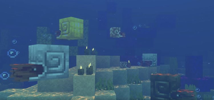 می‌توان ماب ناتیلوس را در ماینکرفت رام کرد و با آن به کاوش در دنیای زیر آب پرداخت.
