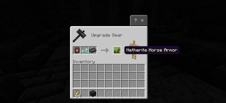 این سه را با هم ترکیب کنید تا زره اسب ندرایت بسازید.