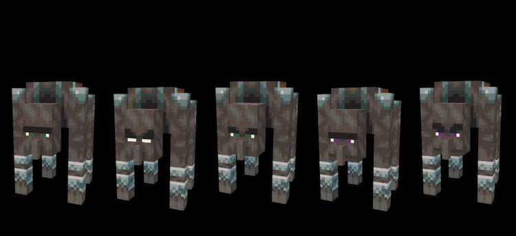 طرح‌های اولیه‌ی ravager نشان می‌دهد که بیشتر شبیه ماب ایلجر در ماینکرفت است.