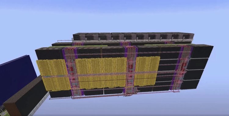 یکی از بازیکنان ماینکرفت یک مدل LLM در بازی ساخته است.