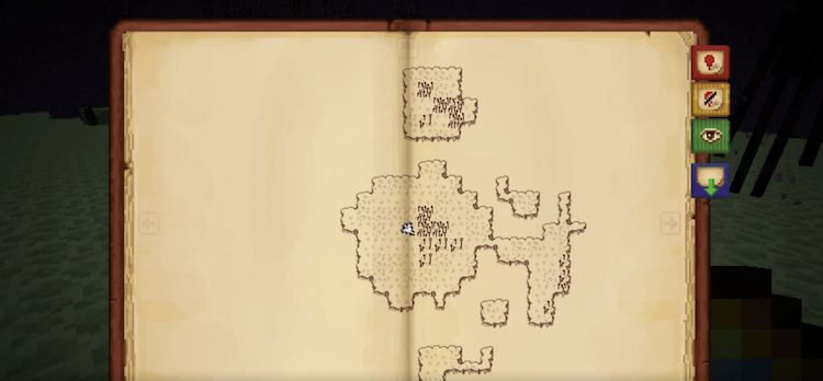 این ماد به بازیکنان ماینکرفت اجازه می‌دهد تا نقشه‌ای بسازند و مناطق اطراف را بررسی کنند.