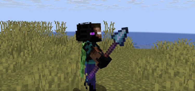 نیزه یک سلاح سرد کاملاً جدید در بازی ماینکرفت است.