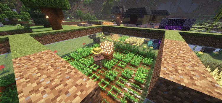فارم محصولات کشاورزی همچنین میتواند به عنوان یک فارم امرالد در ماینکرفت عمل کند.