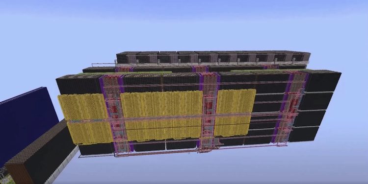 یکی از بازیکنان ماینکرفت یک مدل LLM در بازی ساخته است.