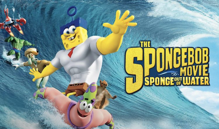 فیلم باب اسفنجی: اسفنج بیرون از آب اهالی بیکینی باتم را به دنیای انسانها میبرد.