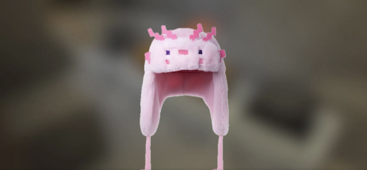 آکسولوتل اوشانکا ماینکرفت آیتمی عالی برای زمستان است.