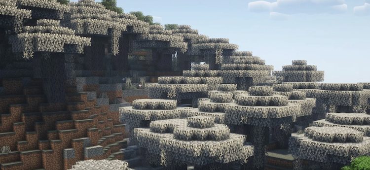 هیچ بایوم یا استراکچر جدیدی در ماینکرفت وجود ندارد که فقط در چانکهای جدید جنریت شود.