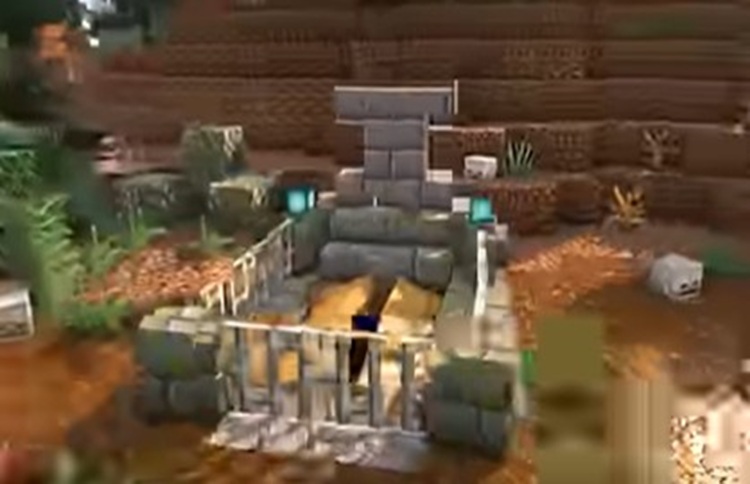 تصور کنید که پس از هر بار مردن در ماینکرفت، چنین قبری در آن مکان قرار بگیرد!