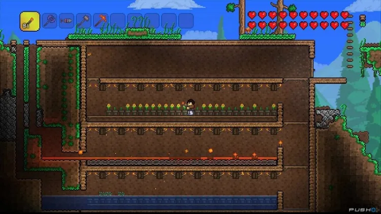 بازی کلاسیک Terraria