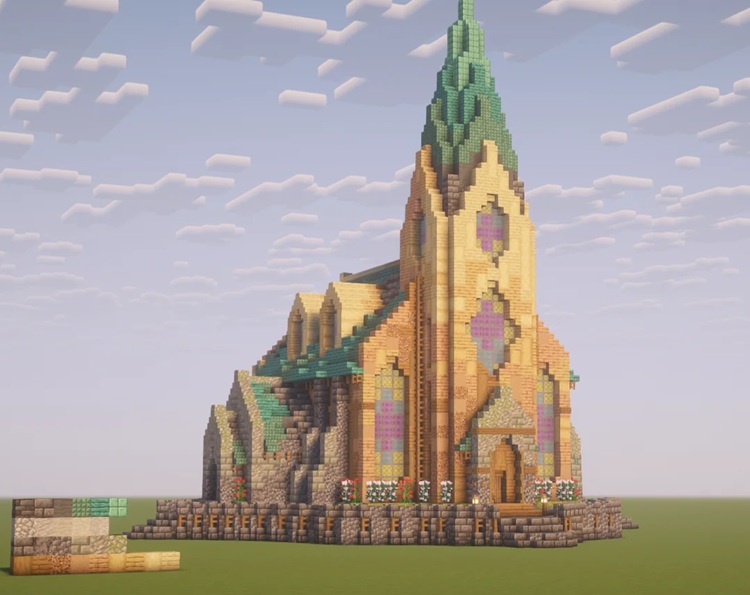 این کلیسا می‌تواند تمی عرفانی به دنیای ماینکرفت شما بیاورد!