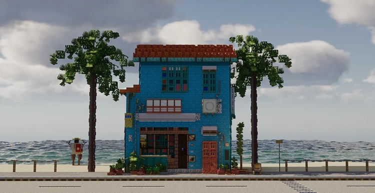 ترکیب ماینکرفت و GTA V این خانه خواهد شد!