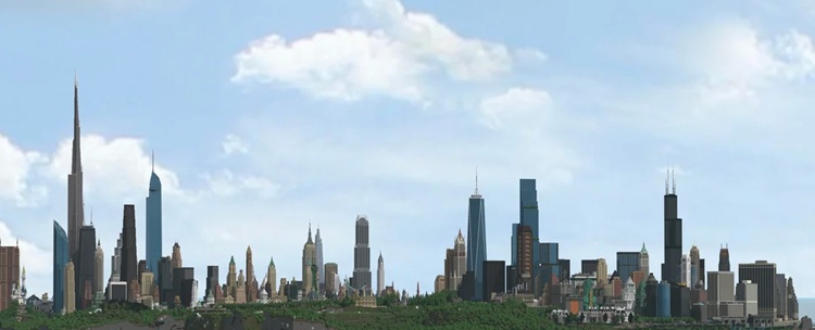 دورنمای این شهر ماینکرفت بینظیر است!