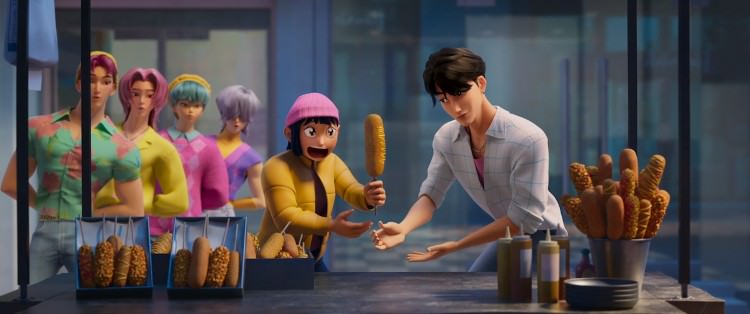 غذاهای انیمیشن کی‌پاپ دیمن هانترز