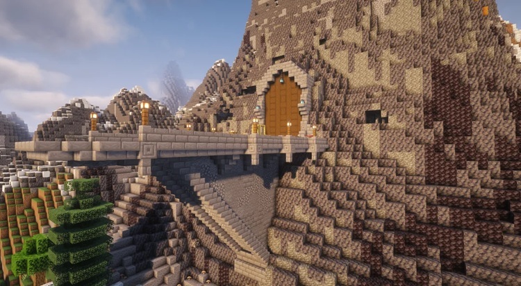 این سازه ماینکرفت همزمان خطرناک است و هم خطرها را از شما دور میکند!