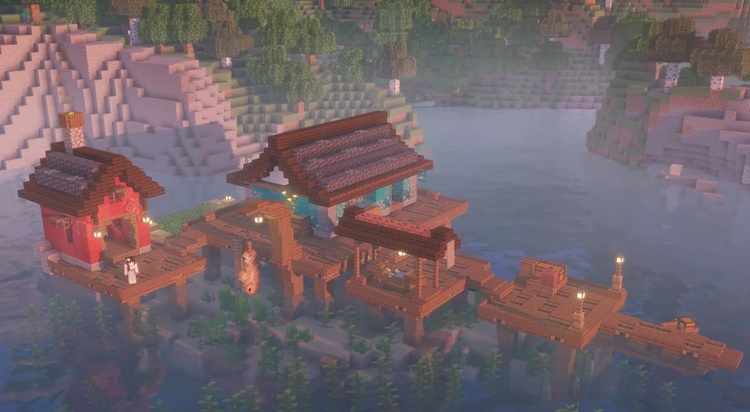 زندگی در این مکان، آرزوی همه بازیکنان ماینکرفت است!