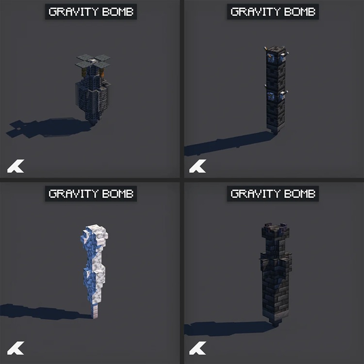 هر کدام از این بمبها میتواند یک دنیای ماینکرفت را نابود کند
