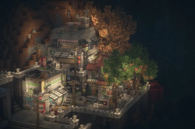 شما در این سازه باید مواظب اسپاون شدن زامبی‌های ماینکرفت باشید!