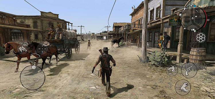 بازی موبایل رد دد ردمپشن ۱ اندروید / بازی اندروید Red Dead Redemption