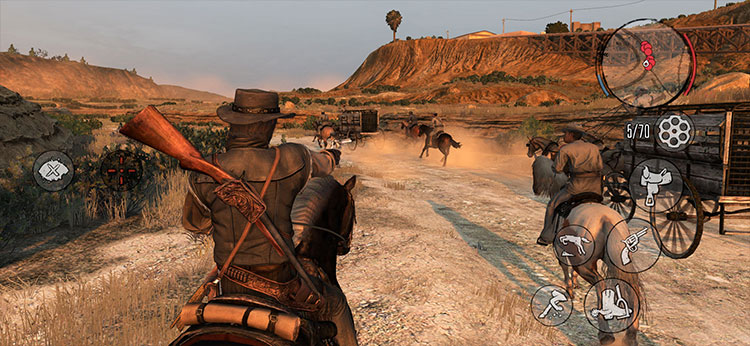 بازی موبایل رد دد ردمپشن ۱ اندروید / بازی اندروید Red Dead Redemption