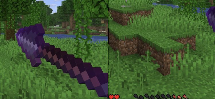 انچنتمنت لانژ به جای دوام نیزه، نوار گرسنگی را در بازی ماینکرفت کاهش می‌دهد.