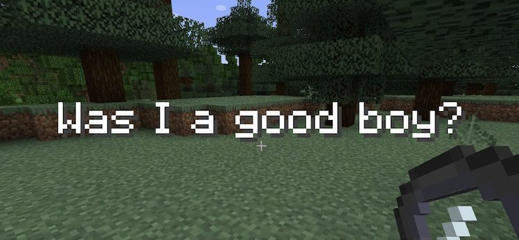 ماد ماینکرفت Friends Forever یک کات‌سین دوست‌داشتنی به بازی اضافه می‌کند که با روح حیوان خانگی شما خداحافظی می‌کند.