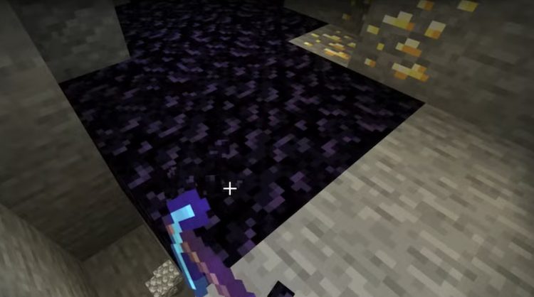 آبسیدین در بازی ماینکرفت