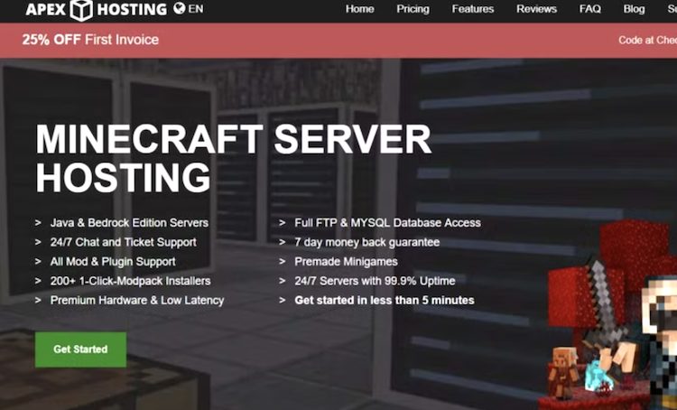 سرویسهای هاستینگ در بازی ماینکرفت کار را برای ساخت سرور راحت میکنند.