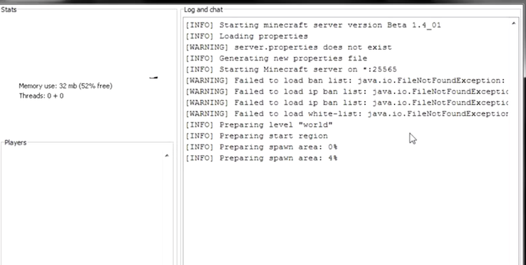 مطمئن شوید که مکان همه این فایلهای سرور ماینکرفت برای دستکاری در آینده به راحتی پیدا میشود.