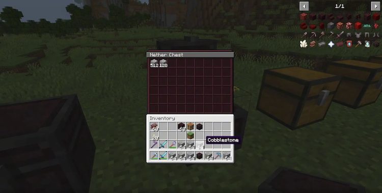 ماد Nether Chested برای بازی ماینکرفت