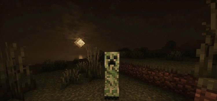 رنگ تکسچر کریپرها باید بر اساس بایوم ماینکرفت که در آن اسپاون می‌شوند تغییر کند.