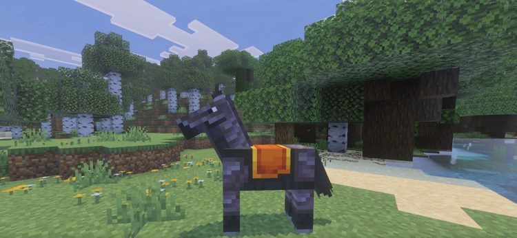 آرمور ندرایت اسب اکنون در بازی ماینکرفت قابل ساخت است.