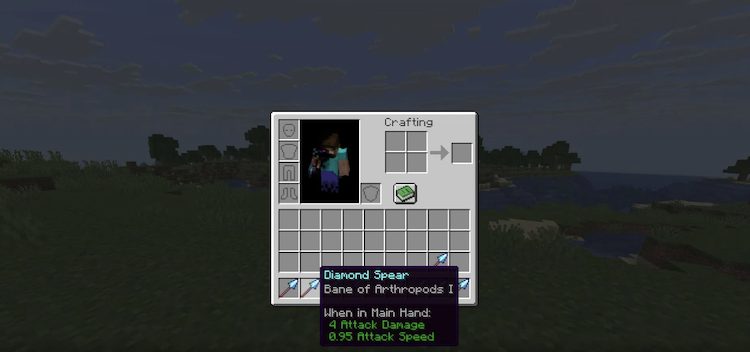 بن آف آرتروپادز فقط آرتروپادها را در بازی ماینکرفت تحت تأثیر قرار می‌دهد.