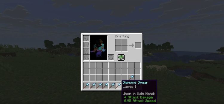 لانژ یک انچنتمنت نیزه جدید و مناسب در بازی ماینکرفت است.