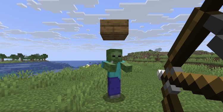 کمان بهترین سلاح دوربرد بازی ماینکرفت است.