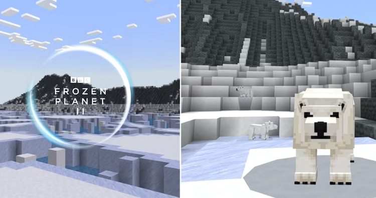 نمایی از نقشه BBC's Frozen Planet 2