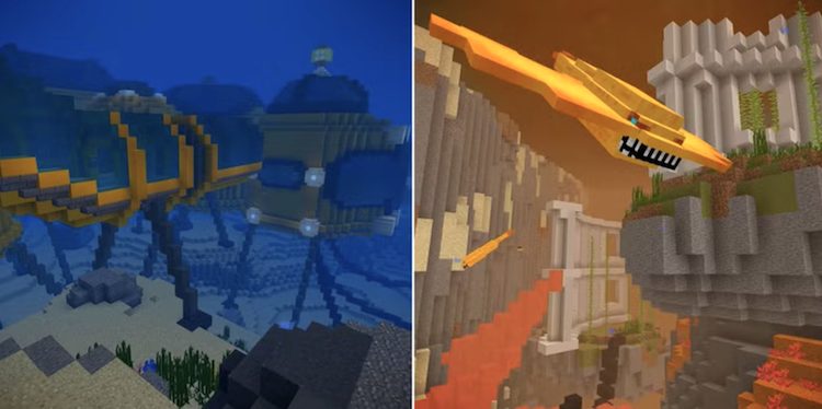 این مورد یکی از جذابترین نقشههای ماینکرفت بدراک است.