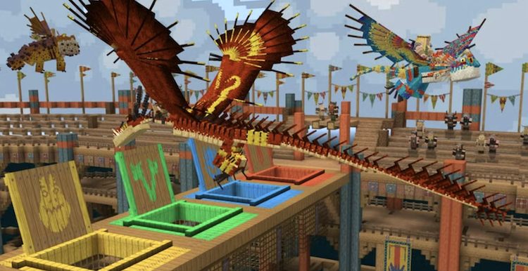 اژدهایان در نقشه Tame My Dragon