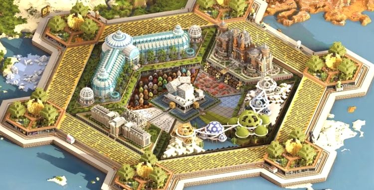 نمایی از محیط نقشه