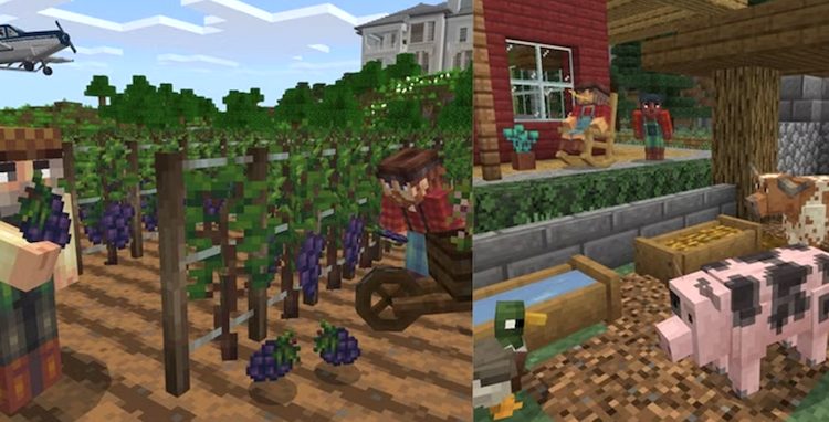 نمایی از نقشه Farm Life