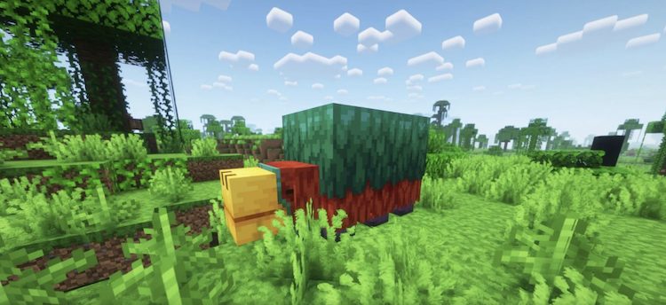 اسنیفرها میتوانند کلی ویژگیهای جدید در بازی ماینکرفت دریافت کنند.