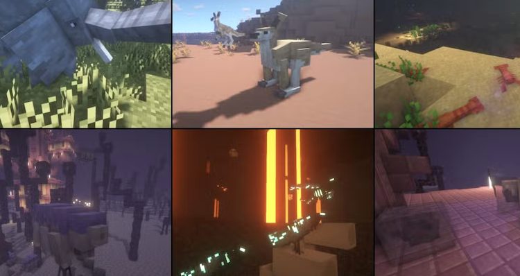 اگر حیوانات واقعی را در بازی ماینکرفت میخواهید، ماد Alex's Mobs را امتحان کنید.