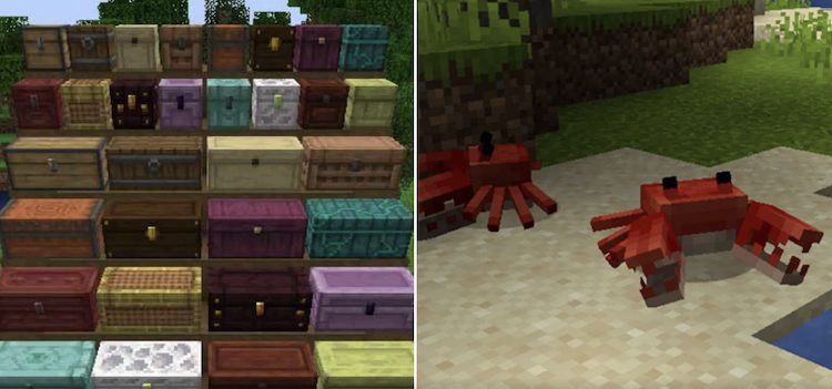 ماد کوارک معادل یک ماد پک کامل وانیلی پلاس ماینکرفت است.