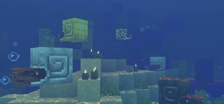 مونتز آف میهم کلی ویژگیهای جدید به ماینکرفت اضافه کرده که از جمله میتوان به ماب ناتیلوس اشاره کرد.